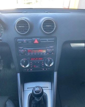 Audi A3 cena 25900 przebieg: 236500, rok produkcji 2007 z Radom małe 301